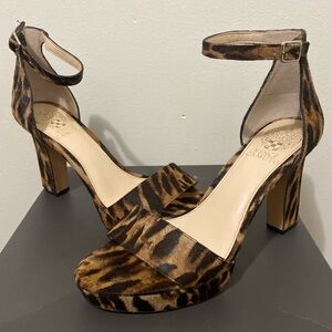 Vince Camuto Women's Leopard Print Heels